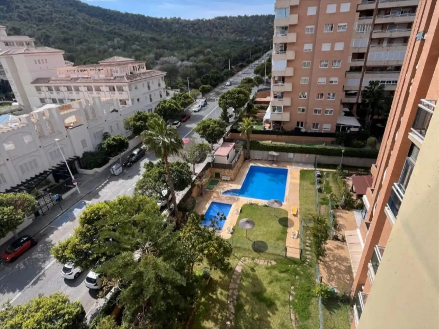 Pis en venda a Carrer Xaloc, 10, Mirador de la Cala - Benimar Vista exterior de Pis en venda en Villajoyosa / La Vila Joiosa amb Aire condicionat, Terrassa i Piscina