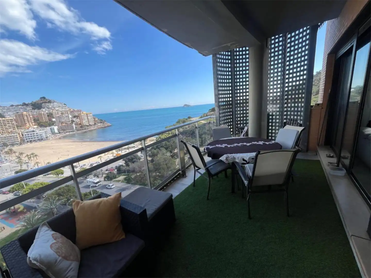 Pis en venda a Carrer Xaloc, 10, Mirador de la Cala - Benimar Terrassa de Pis en venda en Villajoyosa / La Vila Joiosa amb Aire condicionat, Terrassa i Piscina