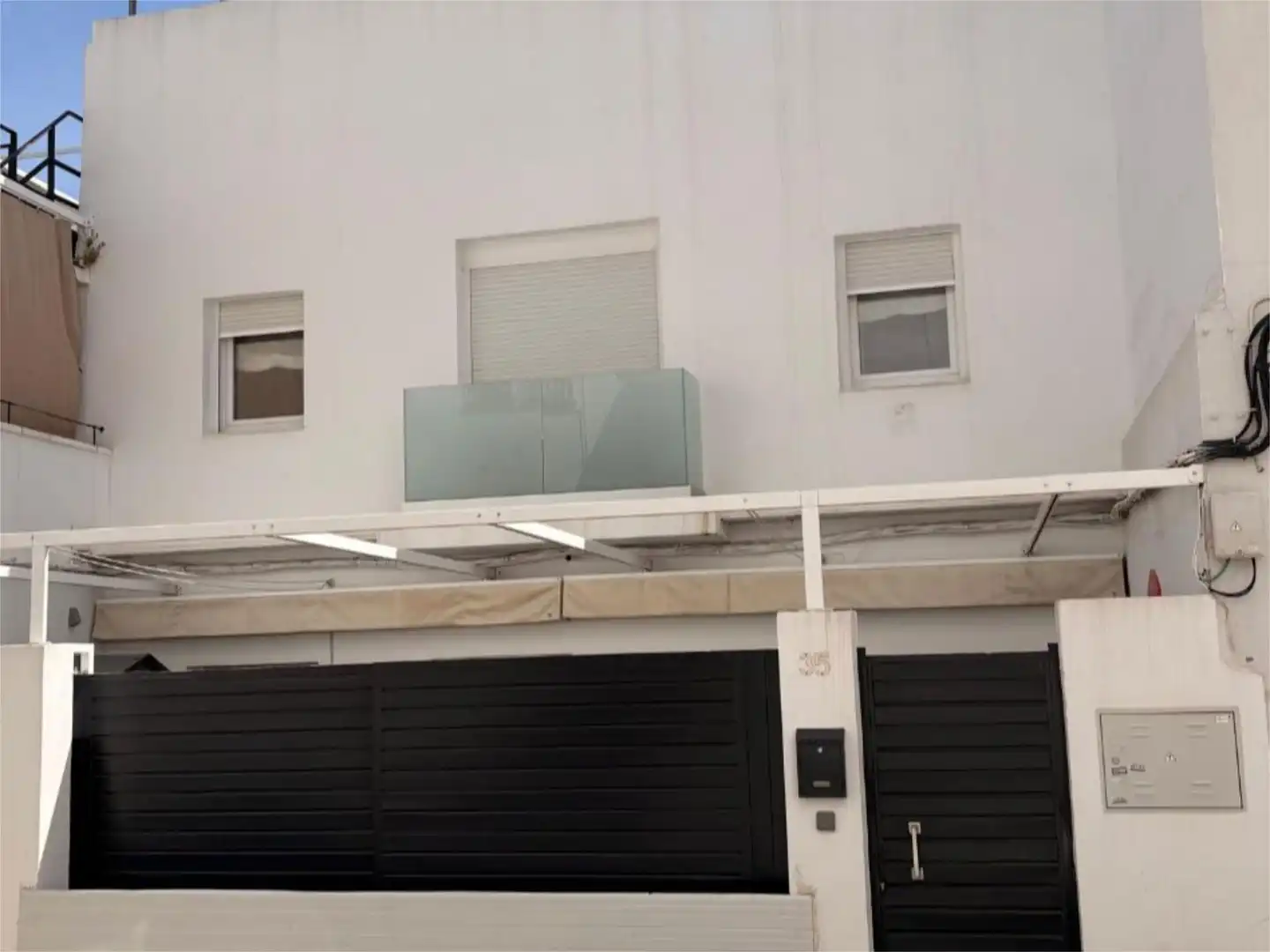 Terrassa de Casa adosada per a compartir en  Sevilla Capital amb Aire condicionat, Calefacció i Moblat