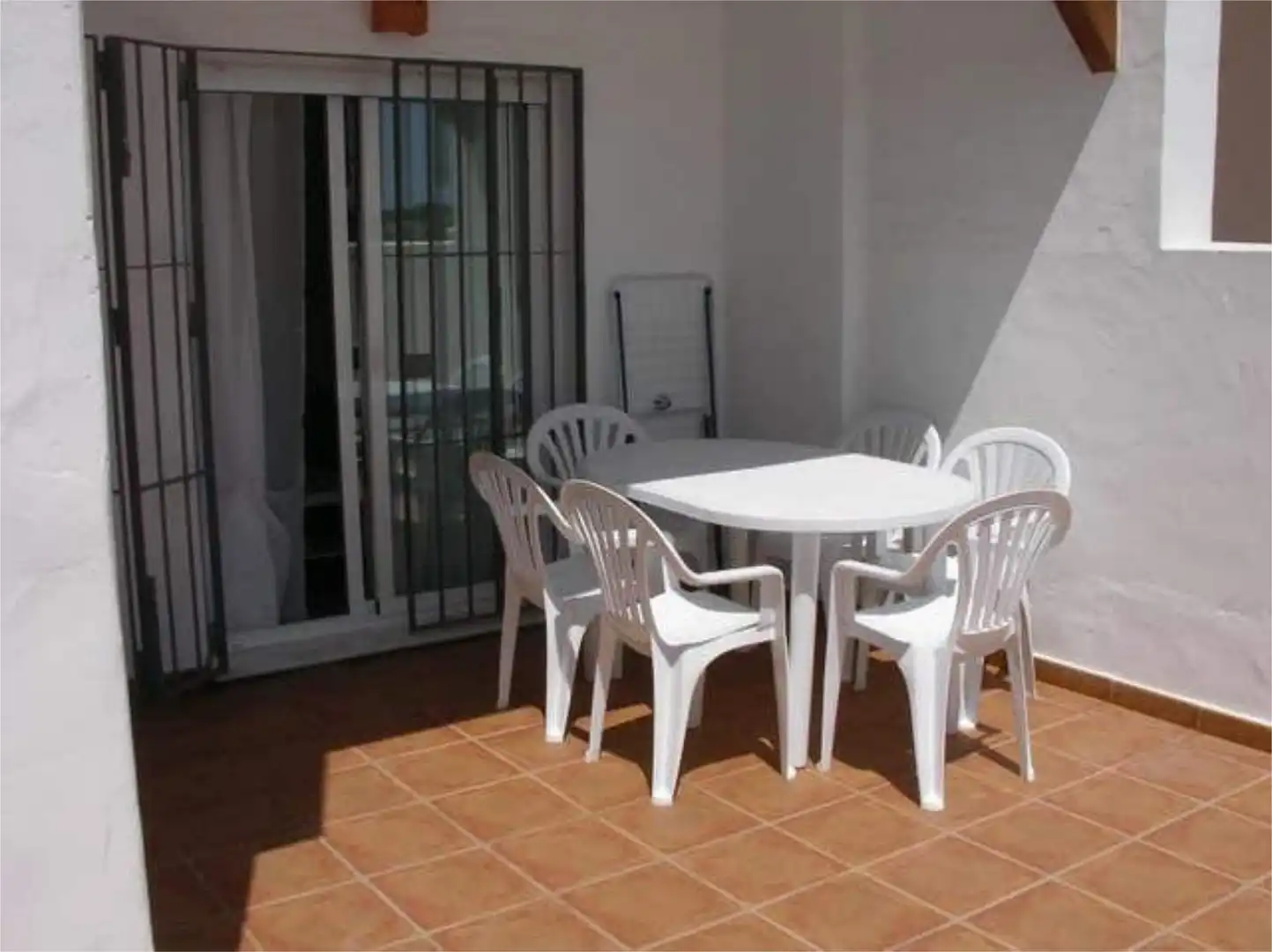 Apartamento de alquiler en Aguadulce - Almadraba - Punta Candor Terraza de Apartamento de alquiler en Rota con Calefacción, Jardín privado y Terraza