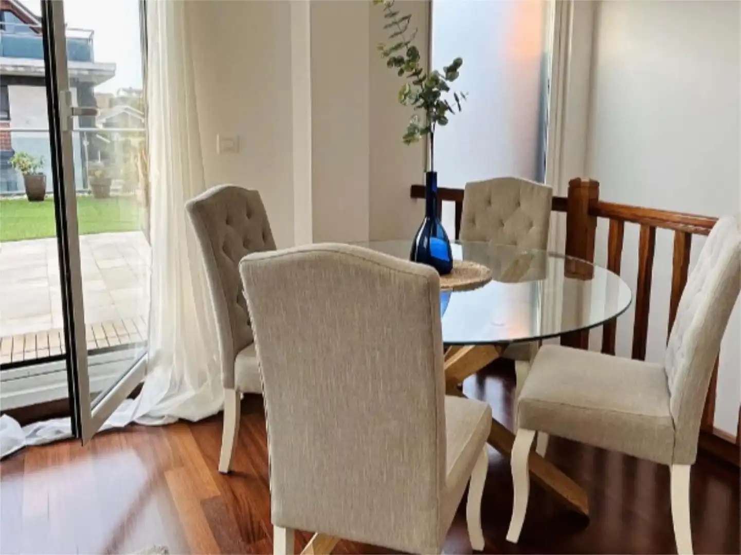 Comedor de Piso en venta en Santa Cruz de Bezana con Terraza, Piscina y Balcón