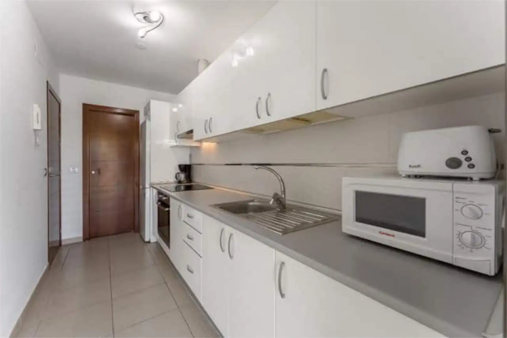 Apartamento de alquiler en Alcalá Cocina de Apartamento de alquiler en Guía de Isora con Terraza, Trastero y Amueblado
