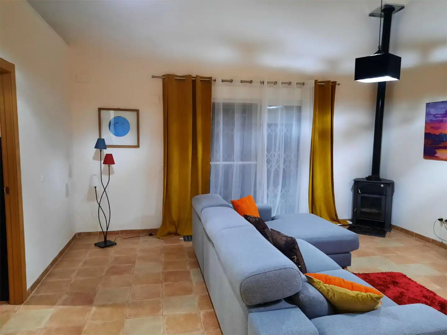 Casa o chalet de alquiler en Carrer Antic Regne de Valenci, 34, Montroi / Montroy Sala de estar de Casa o chalet de alquiler en Montroi / Montroy con Calefacción, Jardín privado y Terraza