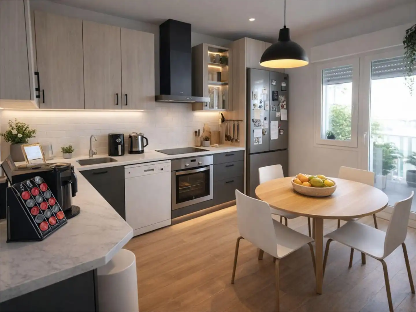 Cocina de Piso en venta en Cedillo del Condado con Aire acondicionado, Calefacción y Jardín privado