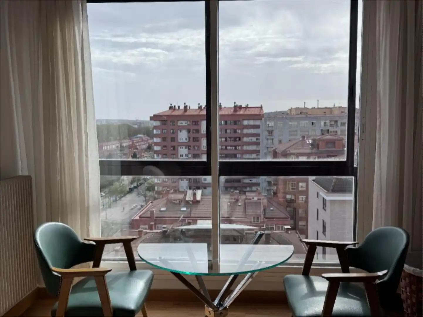 Schlafzimmer von Wohnung zur Miete in Burgos Capital mit Heizung, Parkett und Abstellraum