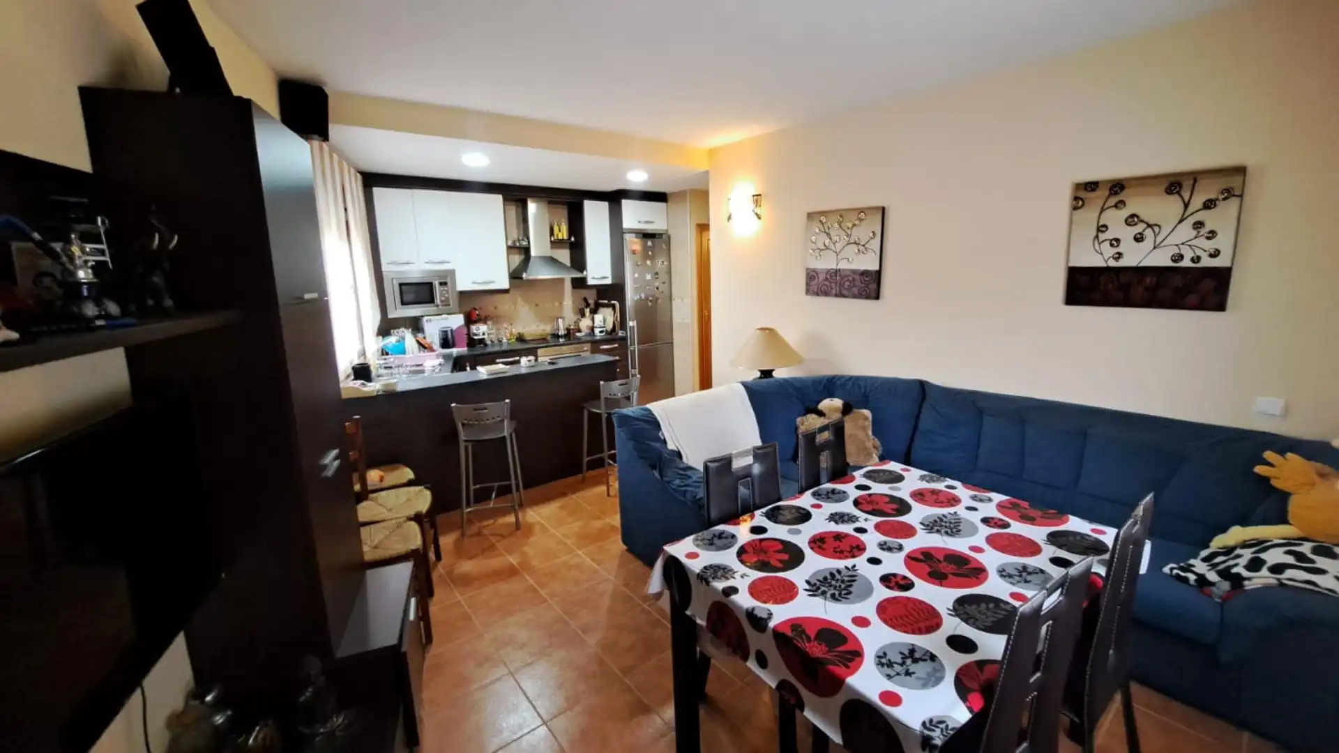 Piso en venta en Calle Castillo, 16, San Román de los Montes Cocina de Piso en venta en San Román de los Montes con Calefacción, Amueblado y Horno