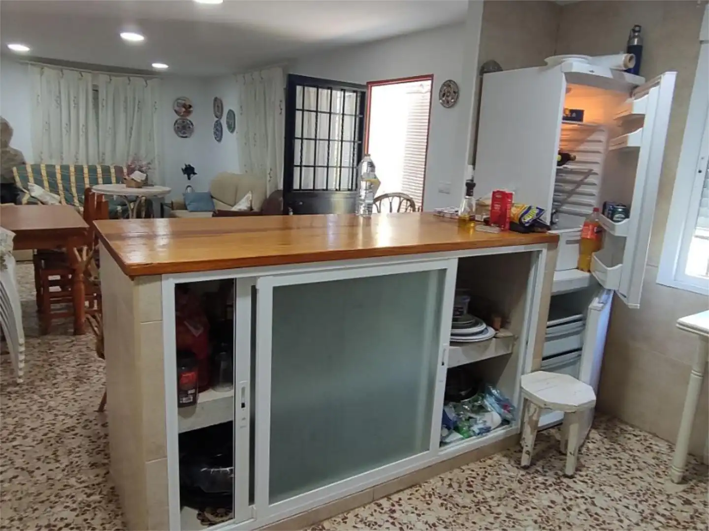Cocina de Piso en venta en Tarancón con Jardín privado, Piscina y Amueblado