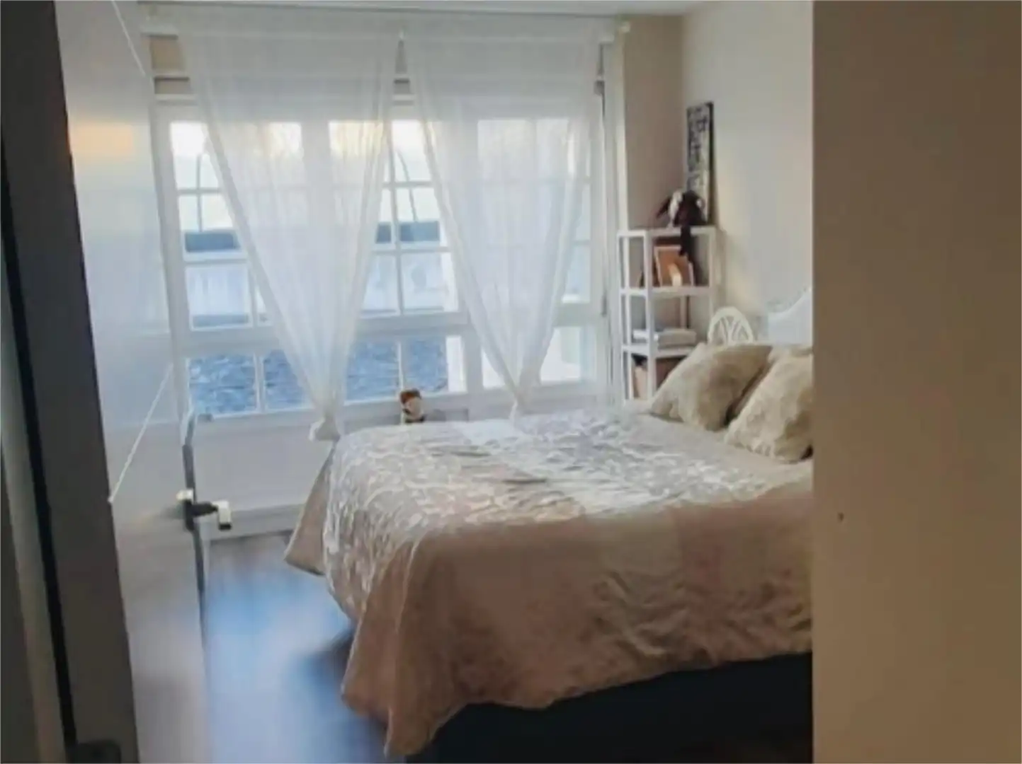 Bedroom of Flat for sale in Ribadeo  with Parquet flooring, Terrace and Storage room