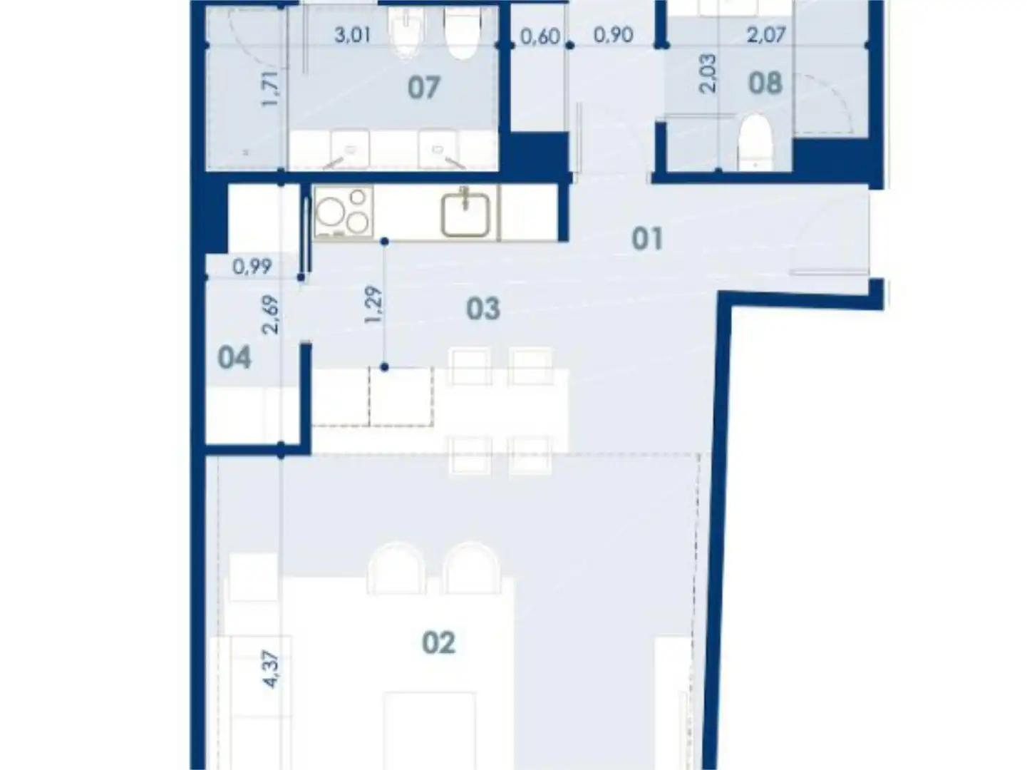 Wohnung zur Miete in Chipiona mit Klimaanlage, Terrasse und Schwimmbad