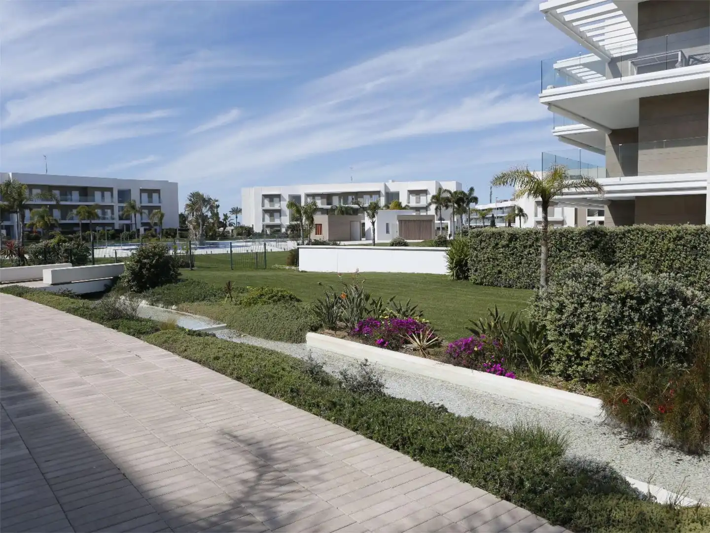 Wohnung zur Miete in Calle Beethoven, 2, Chipiona Terrasse von Wohnung zur Miete in Chipiona mit Klimaanlage, Terrasse und Schwimmbad