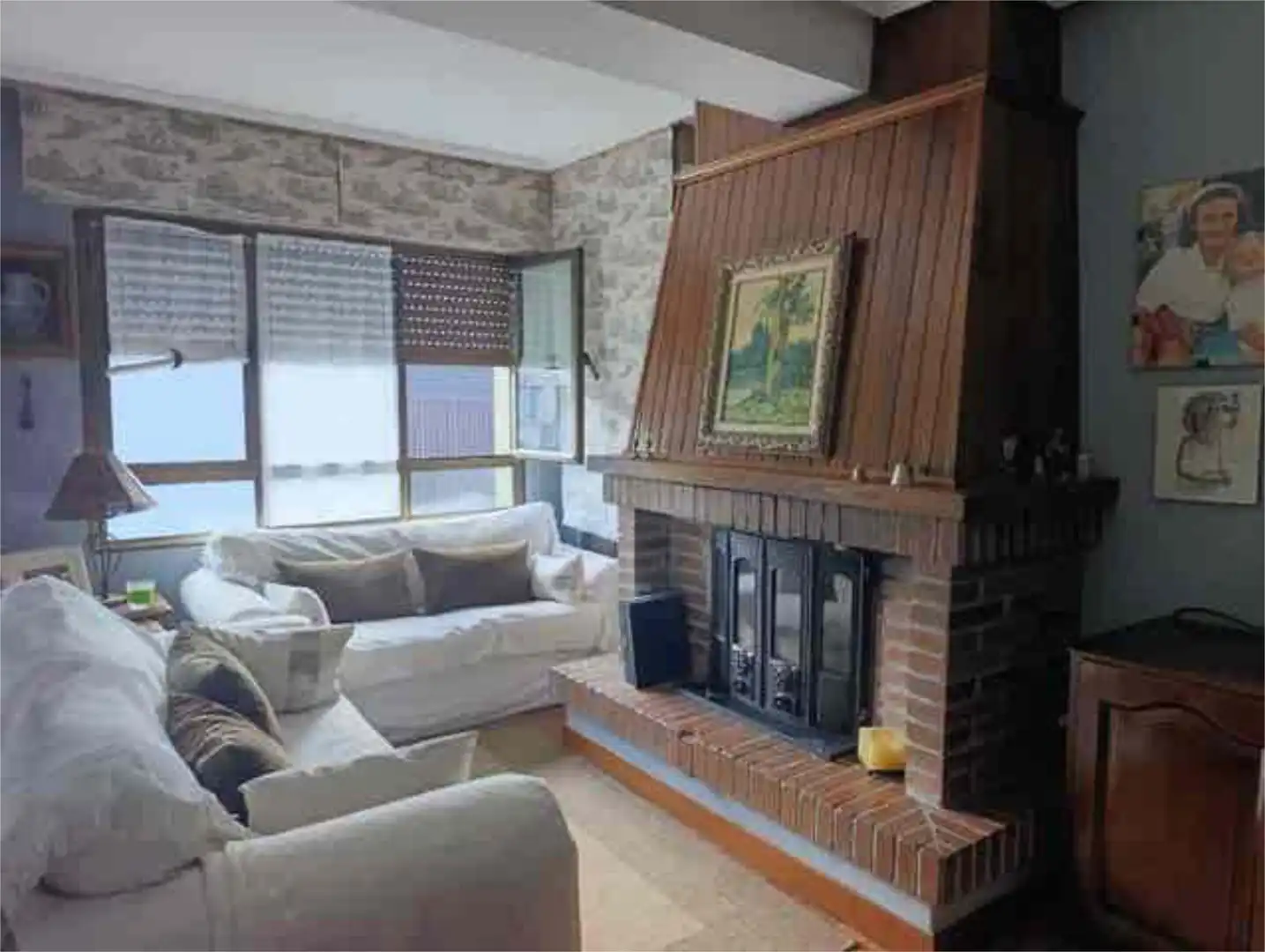 Living room of Flat for sale in Piloña  with Heating, Terrace and Storage room