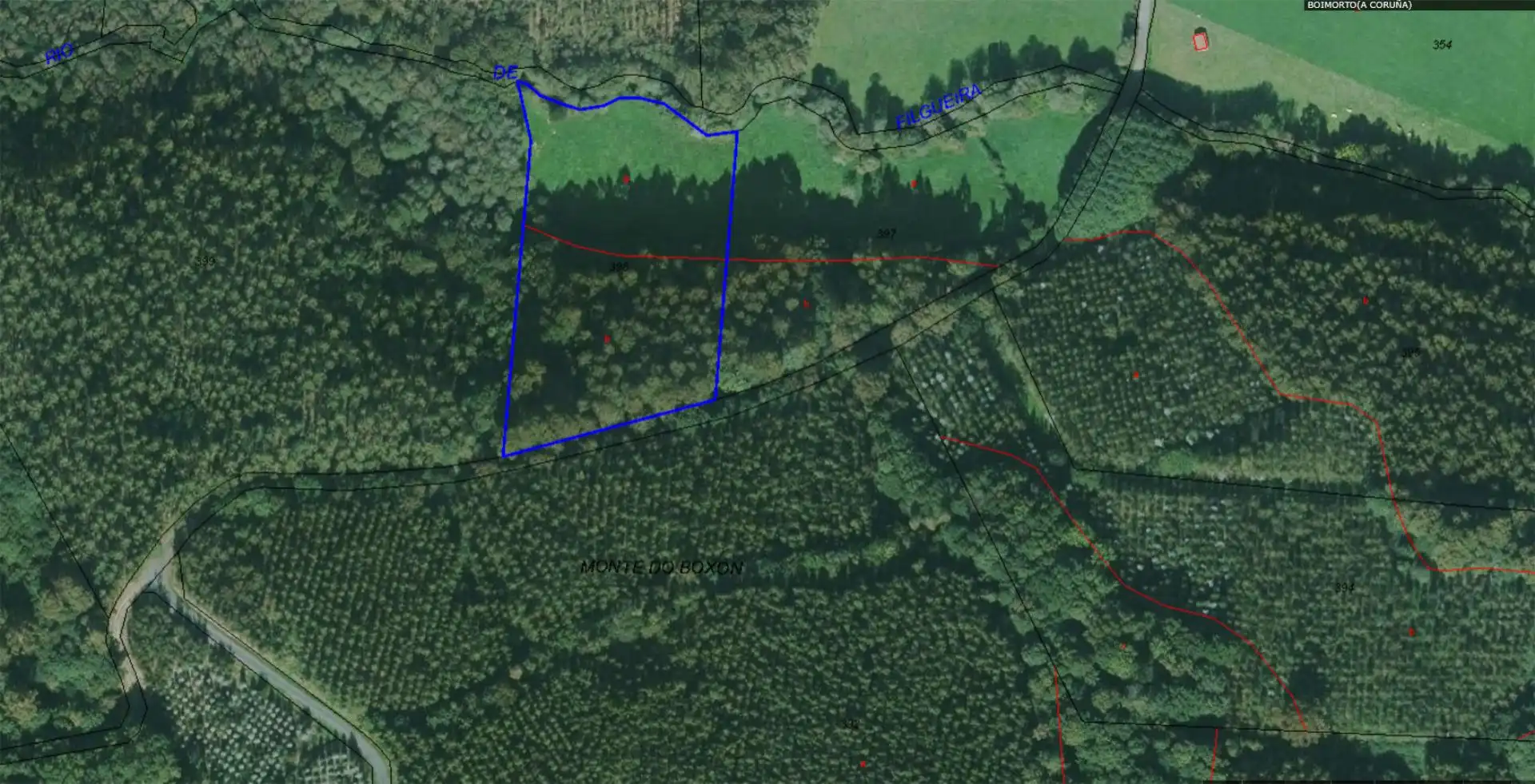 Terreno en venta en Boimorto