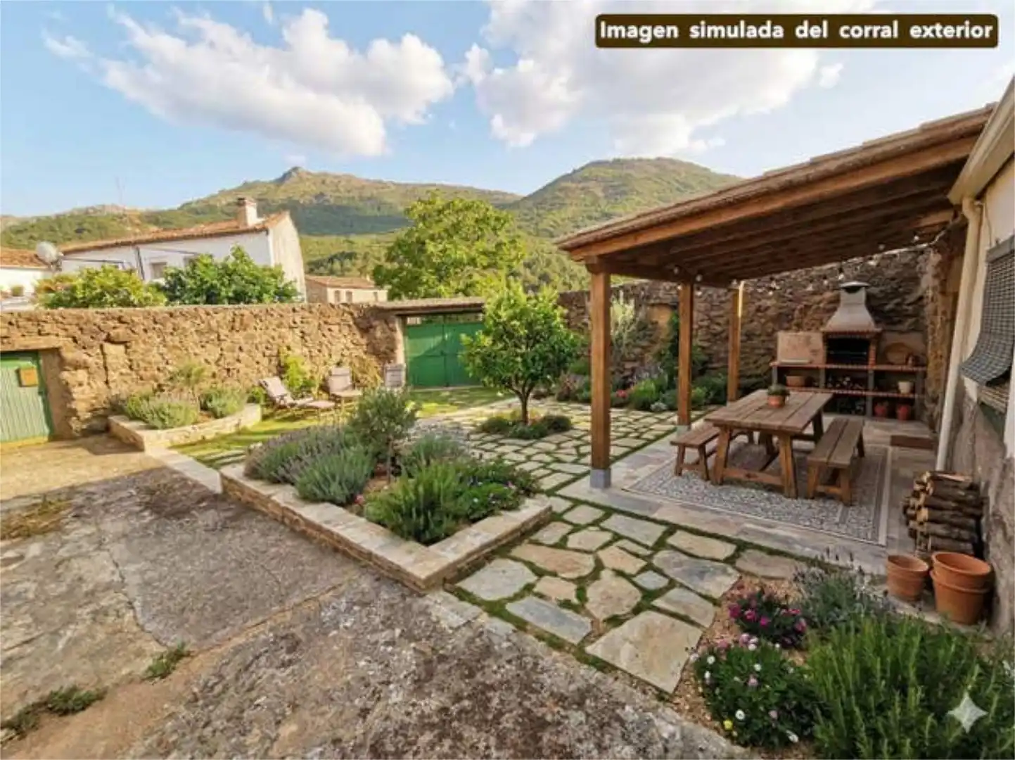 Casa o chalet en venta en Sanchotello Terraza de Casa o chalet en venta en Sanchotello con Jardín privado y Trastero