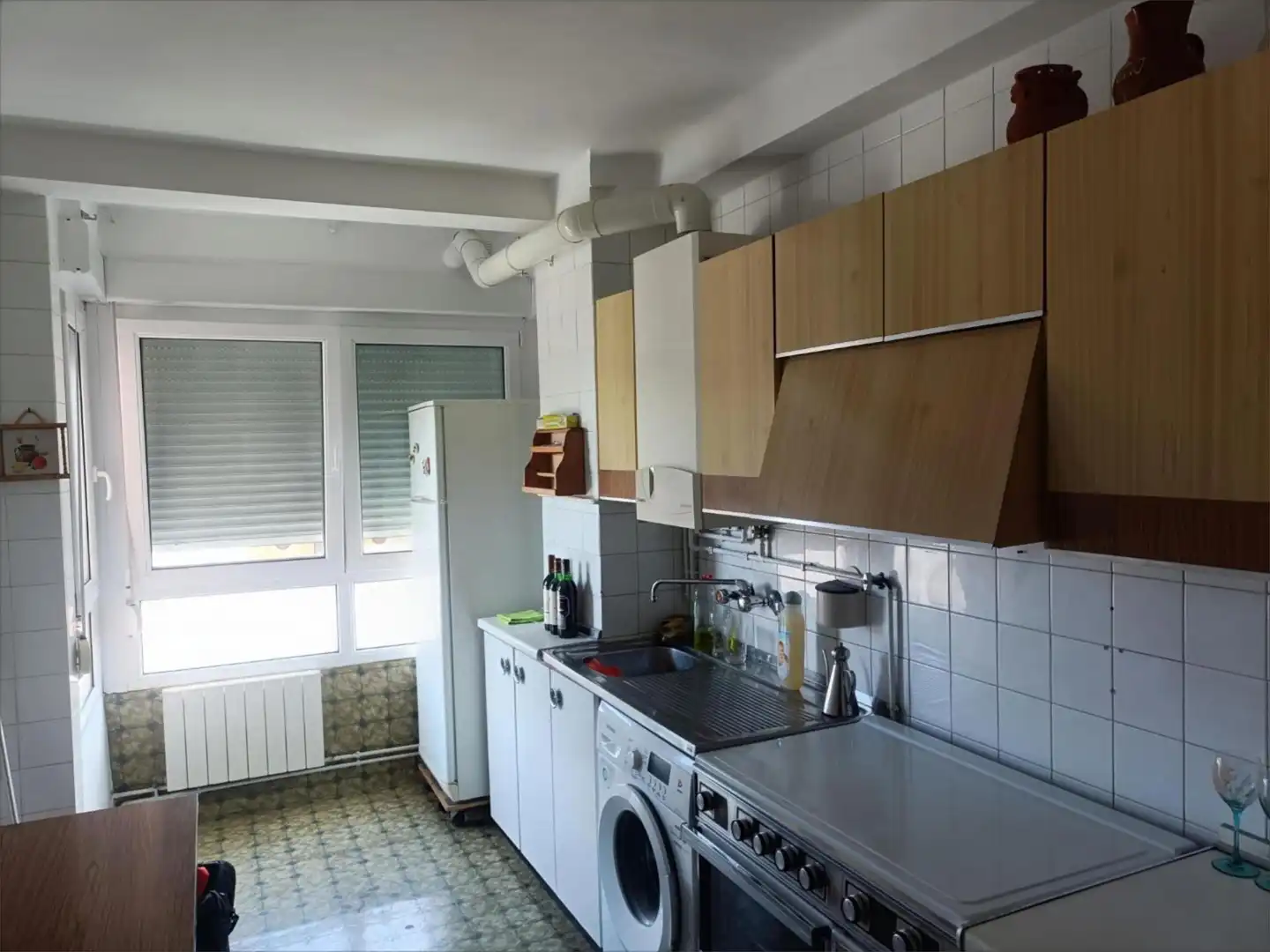 Cocina de Piso en venta en Derio con Calefacción, Parquet y Trastero