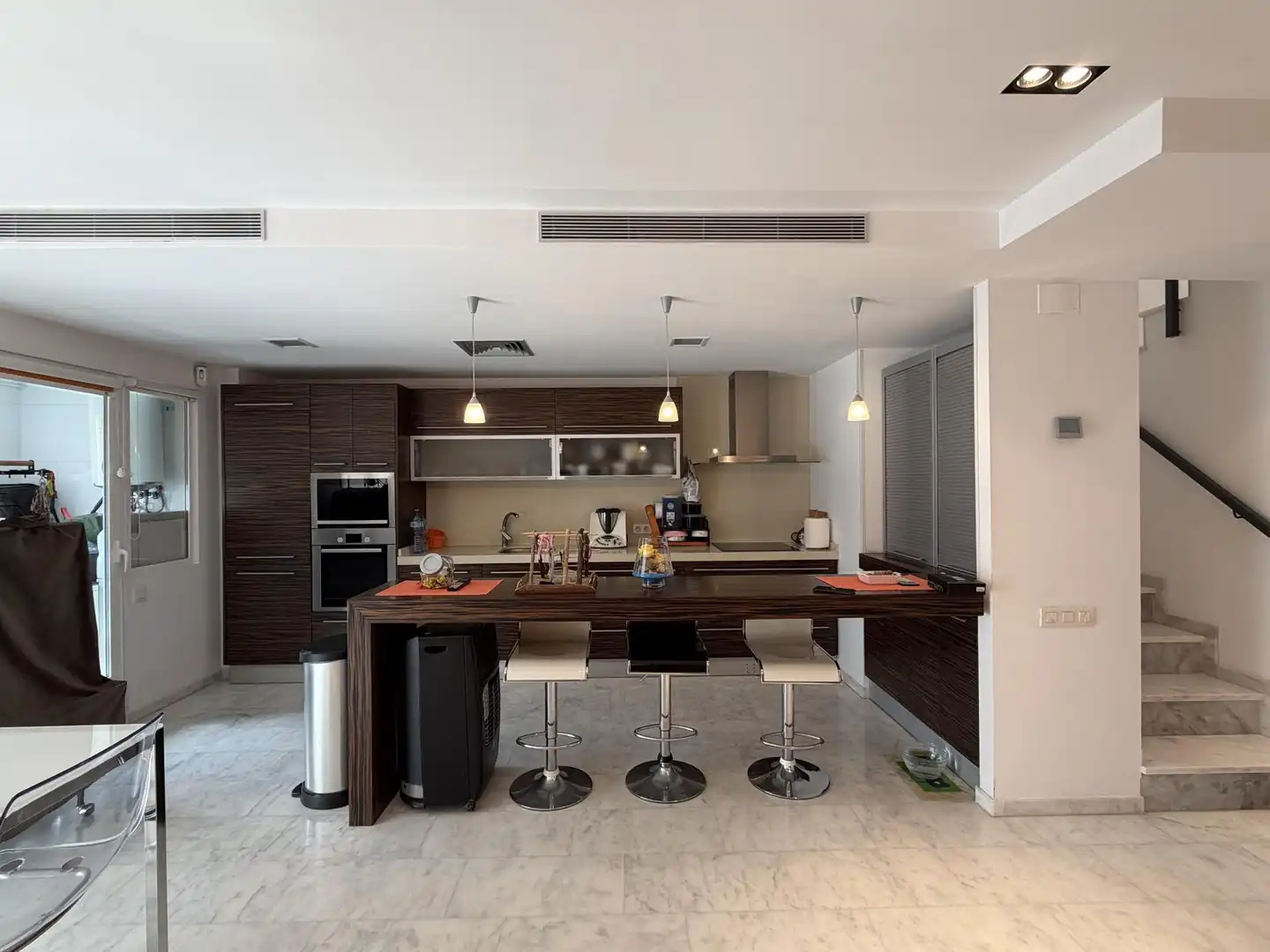 Cocina de Ático en venta en Elda con Aire acondicionado, Calefacción y Parquet