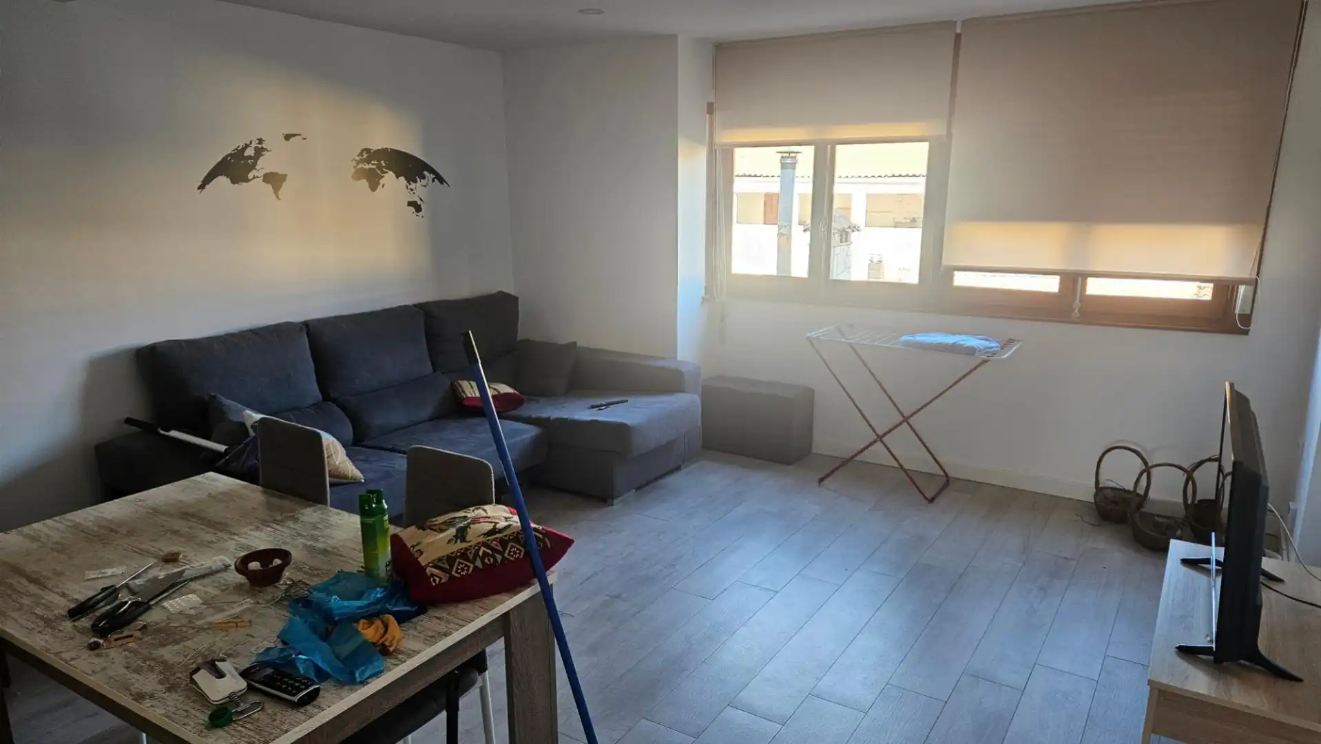 Living room of Flat for rent in Motilla del Palancar  with Air Conditioner