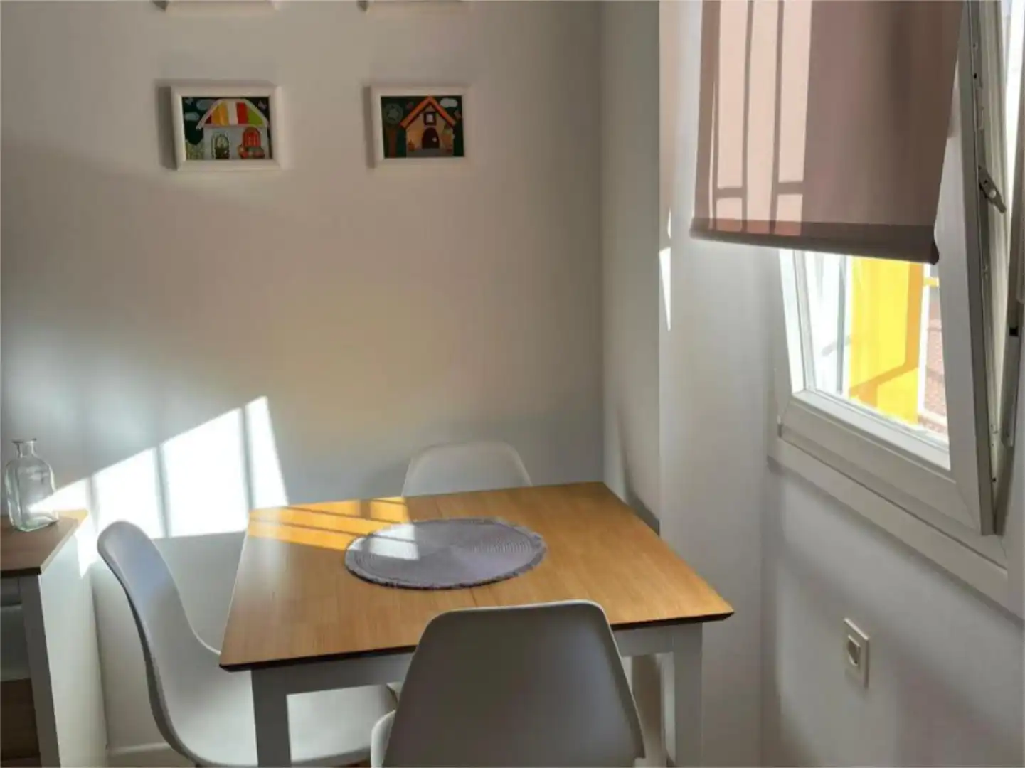 Dining room of Flat for rent in Málaga Capital  with Air Conditioner, Heating and Furnished