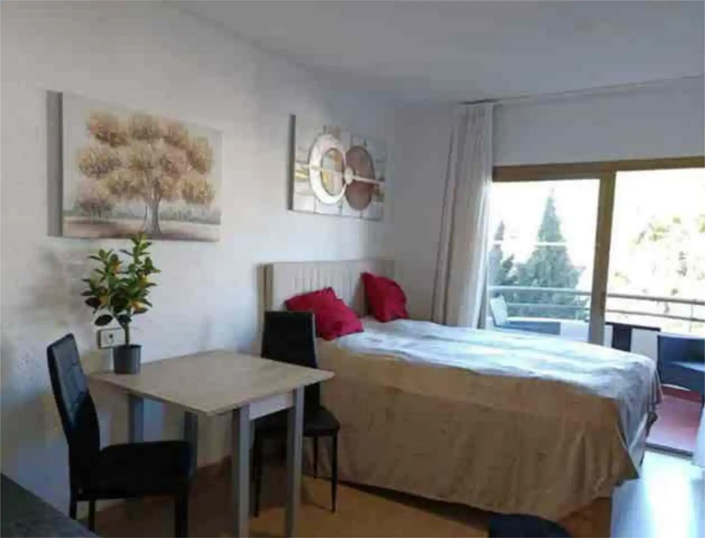 Wohnung zum Verkauf in Benicolada - Las Adelfas Schlafzimmer von Wohnung zum Verkauf in Calpe / Calp mit Heizung, Privatgarten und Terrasse