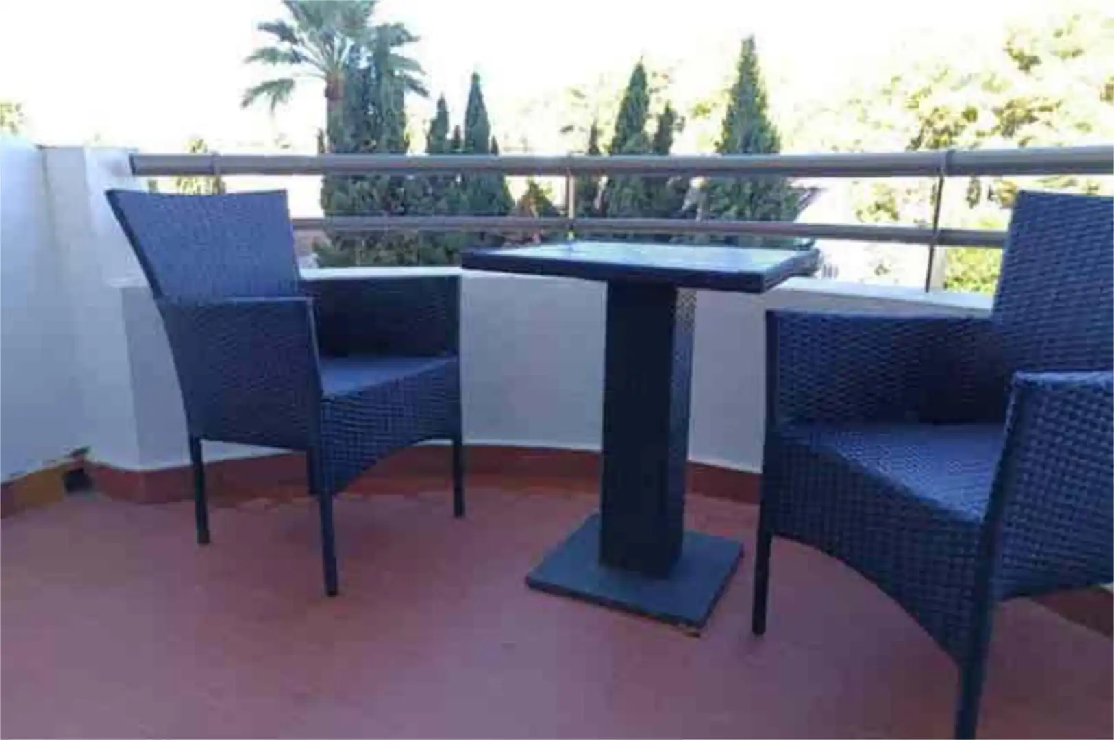 Wohnung zum Verkauf in Benicolada - Las Adelfas Terrasse von Wohnung zum Verkauf in Calpe / Calp mit Heizung, Privatgarten und Terrasse