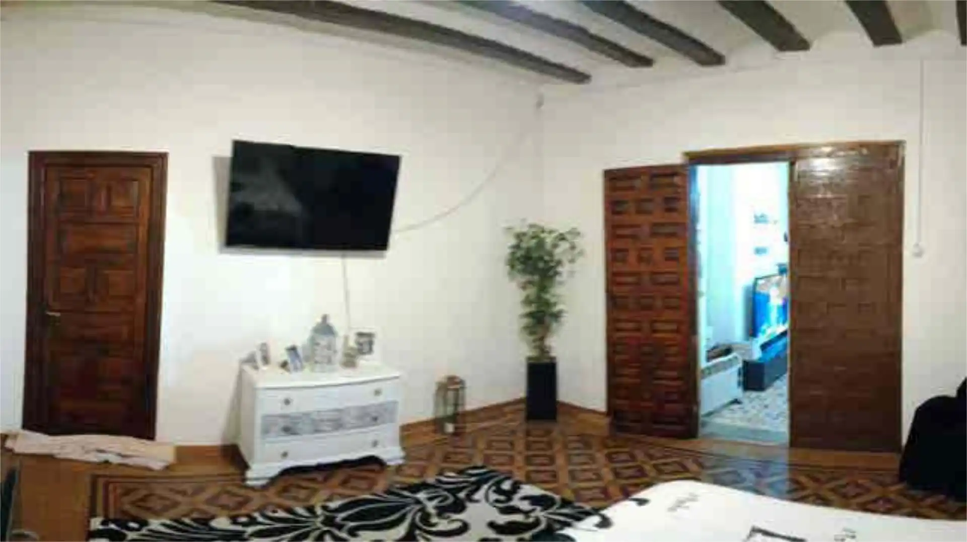 Sala d'estar de Casa o xalet en venda en Urriés amb Jardí privat, Terrassa i Traster