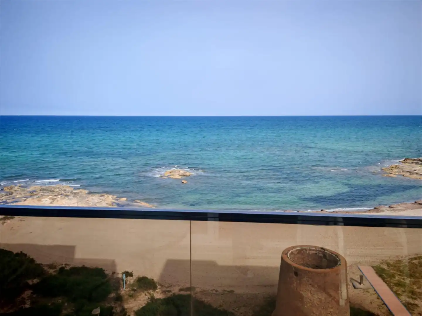 Terrassa de Pis en venda en La Manga del Mar Menor amb Aire condicionat, Terrassa i Piscina