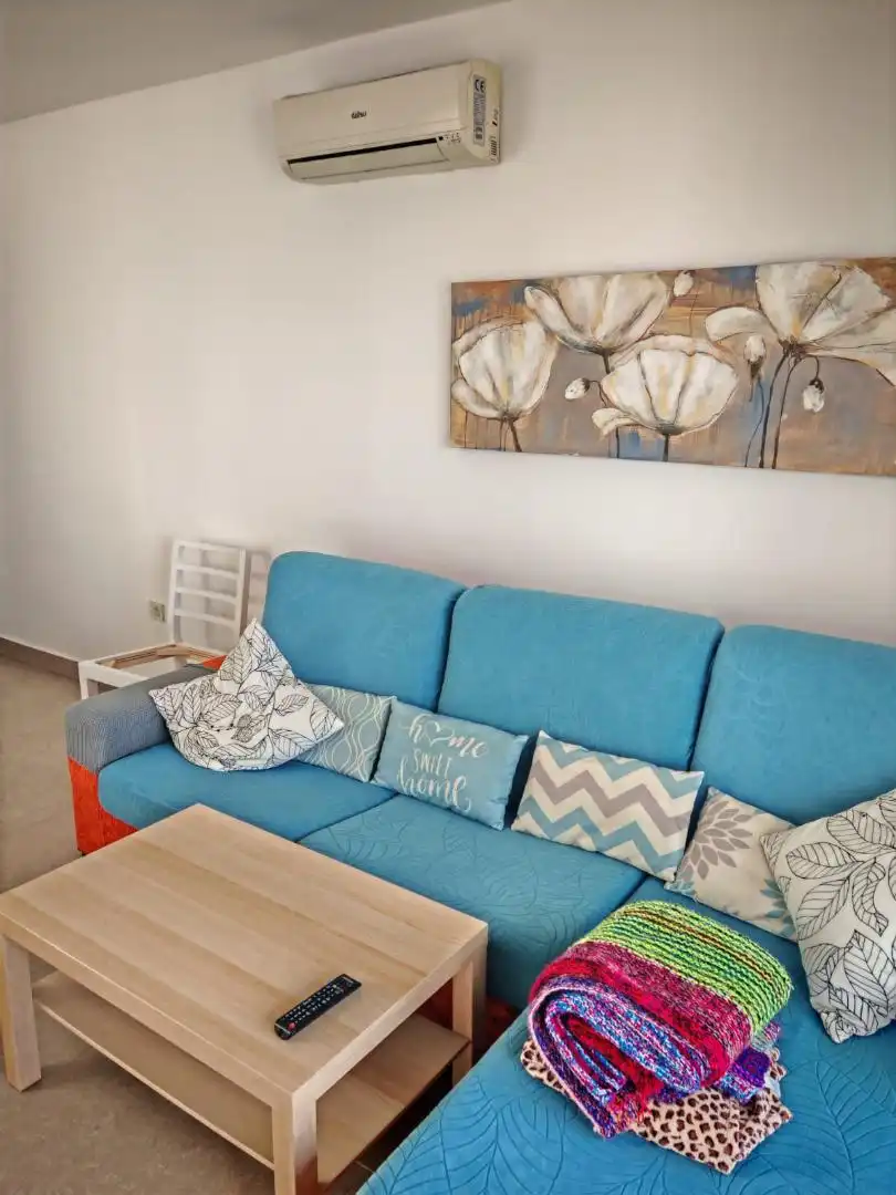 Pis en venda a Desconocido Veneziola D, 8, Veneziola Sala d'estar de Pis en venda en La Manga del Mar Menor amb Aire condicionat, Terrassa i Piscina