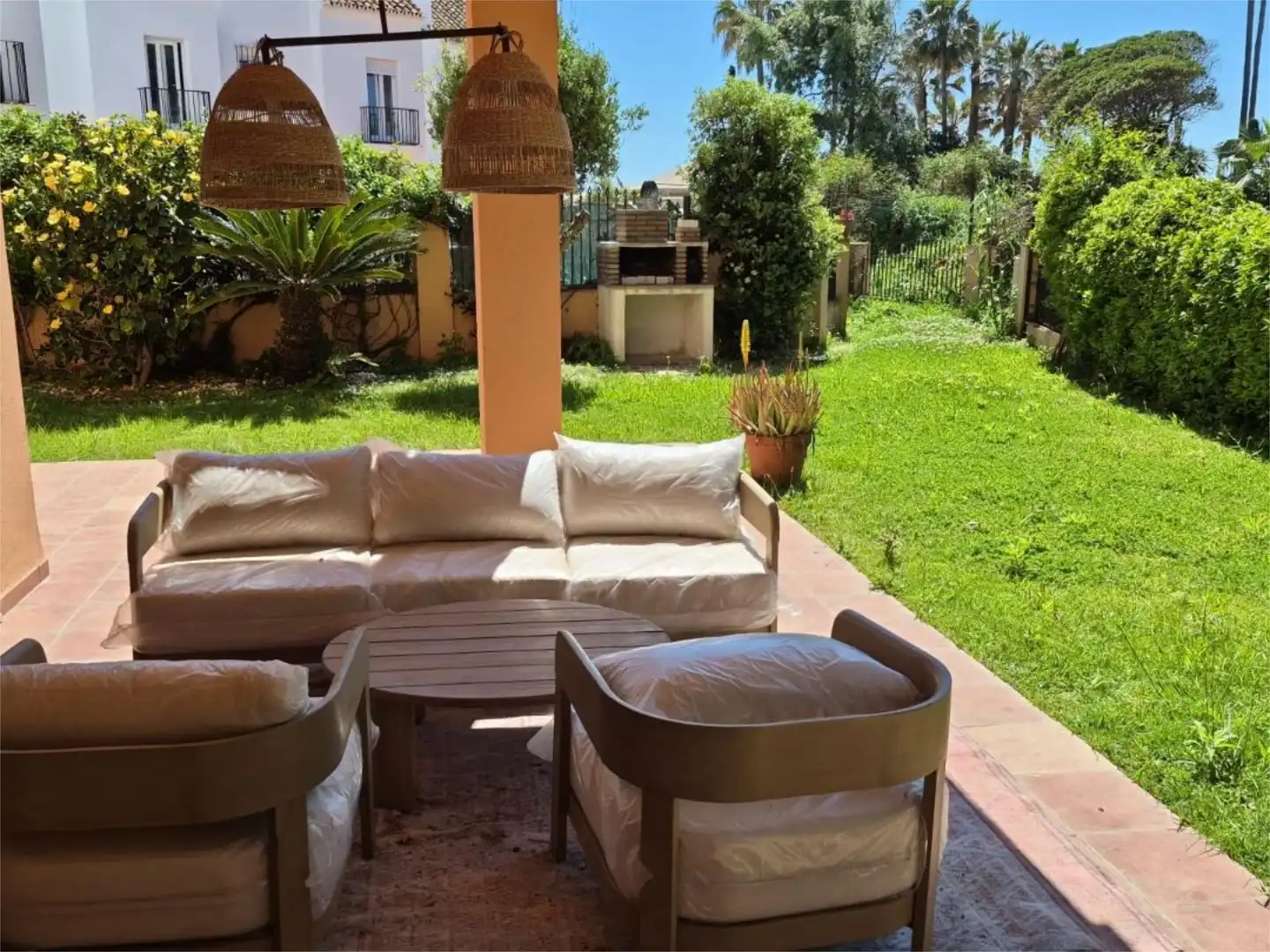 Terrace of Flat for sale in Marbella  with Air Conditioner, Terrace and Swimming Pool
