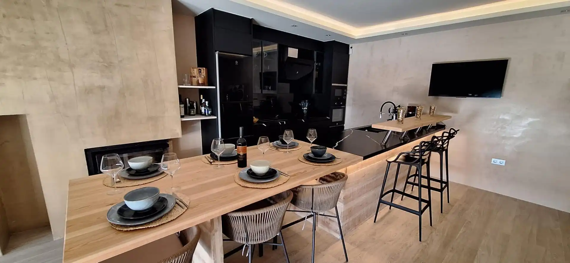 Casa o chalet en venta en Calle Casares, 10, Ojén pueblo Cocina de Casa o chalet en venta en Ojén con Aire acondicionado, Terraza y Piscina