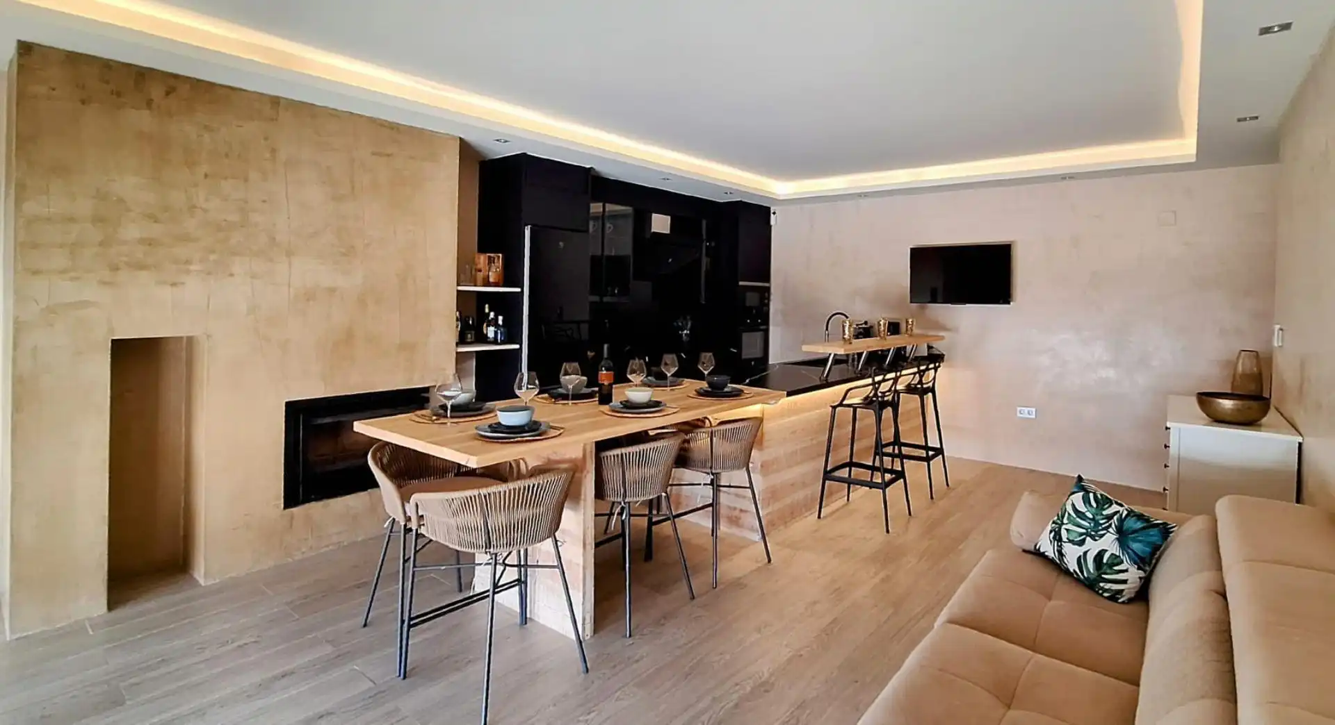 Casa o chalet en venta en Calle Casares, 10, Ojén pueblo Cocina de Casa o chalet en venta en Ojén con Aire acondicionado, Terraza y Piscina