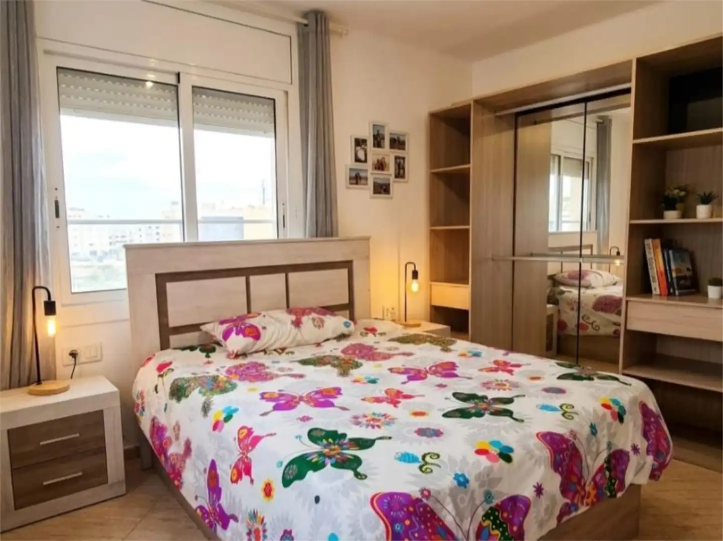 Schlafzimmer von Wohnung zur untervermieten in Sant Andreu de la Barca mit Möbliert, Balkon und Video-Gegensprechanlage
