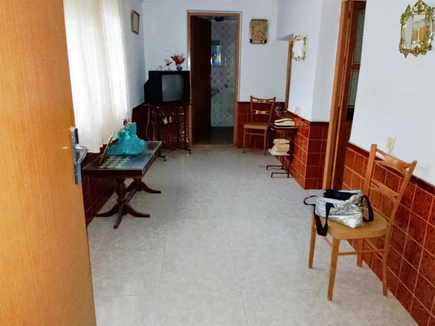 Erdgeschoss zum Verkauf in Calle Albaicín, 24, Viso del Marqués Wohnzimmer von Erdgeschoss zum Verkauf in Viso del Marqués mit Terrasse, Abstellraum und Möbliert