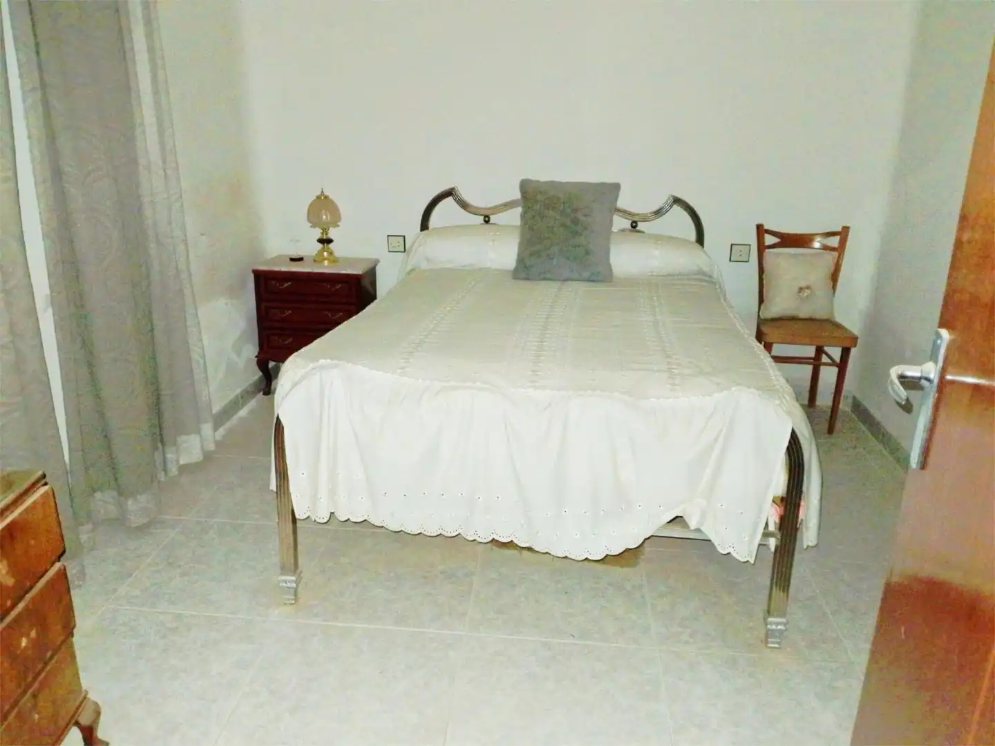 Erdgeschoss zum Verkauf in Calle Albaicín, 24, Viso del Marqués Schlafzimmer von Erdgeschoss zum Verkauf in Viso del Marqués mit Terrasse, Abstellraum und Möbliert
