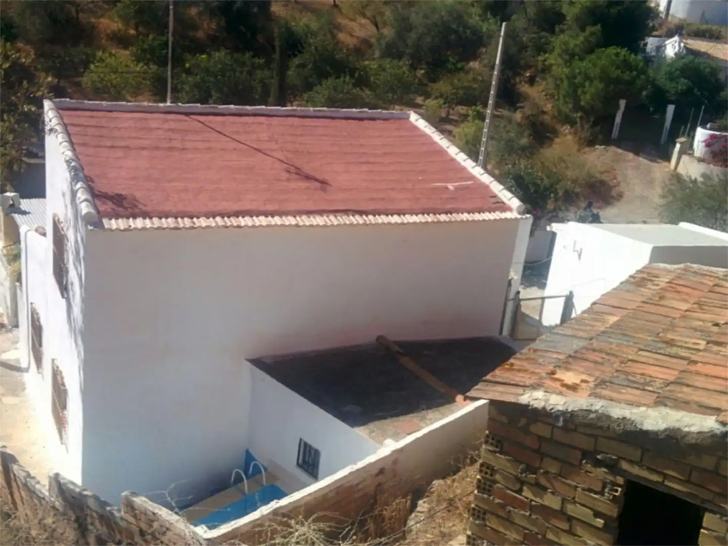Piso en venta en Diseminado Diseminados, 718, Almogía Vista exterior de Piso en venta en Almogía con Jardín privado, Terraza y Amueblado