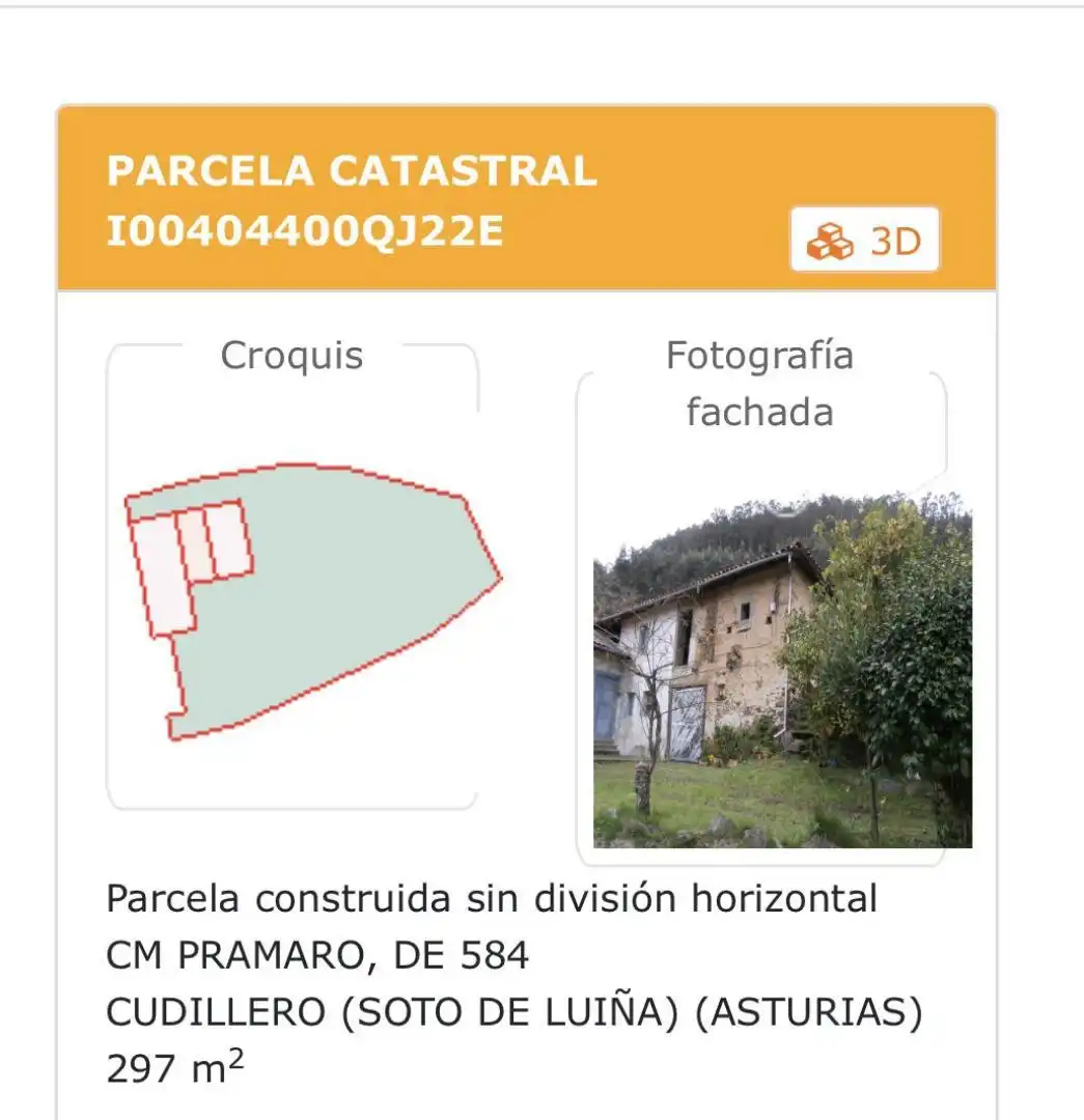 Finca rústica en venda en Cudillero