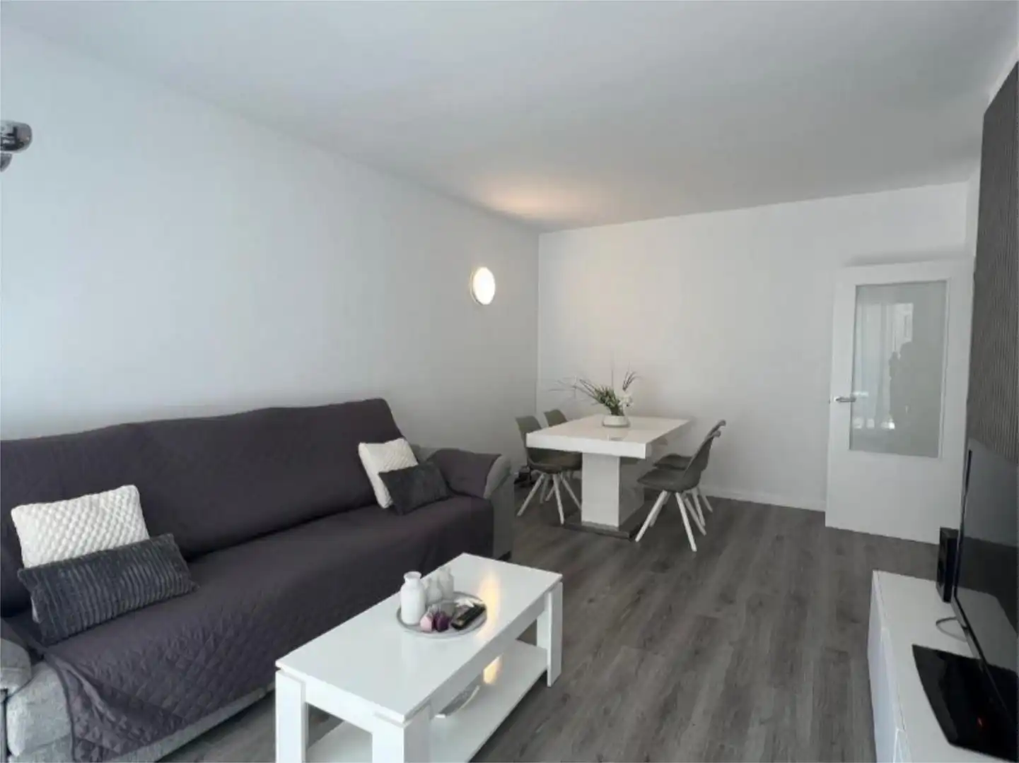 Living room of Flat for sale in Calafell  with Air Conditioner, Heating and Parquet flooring