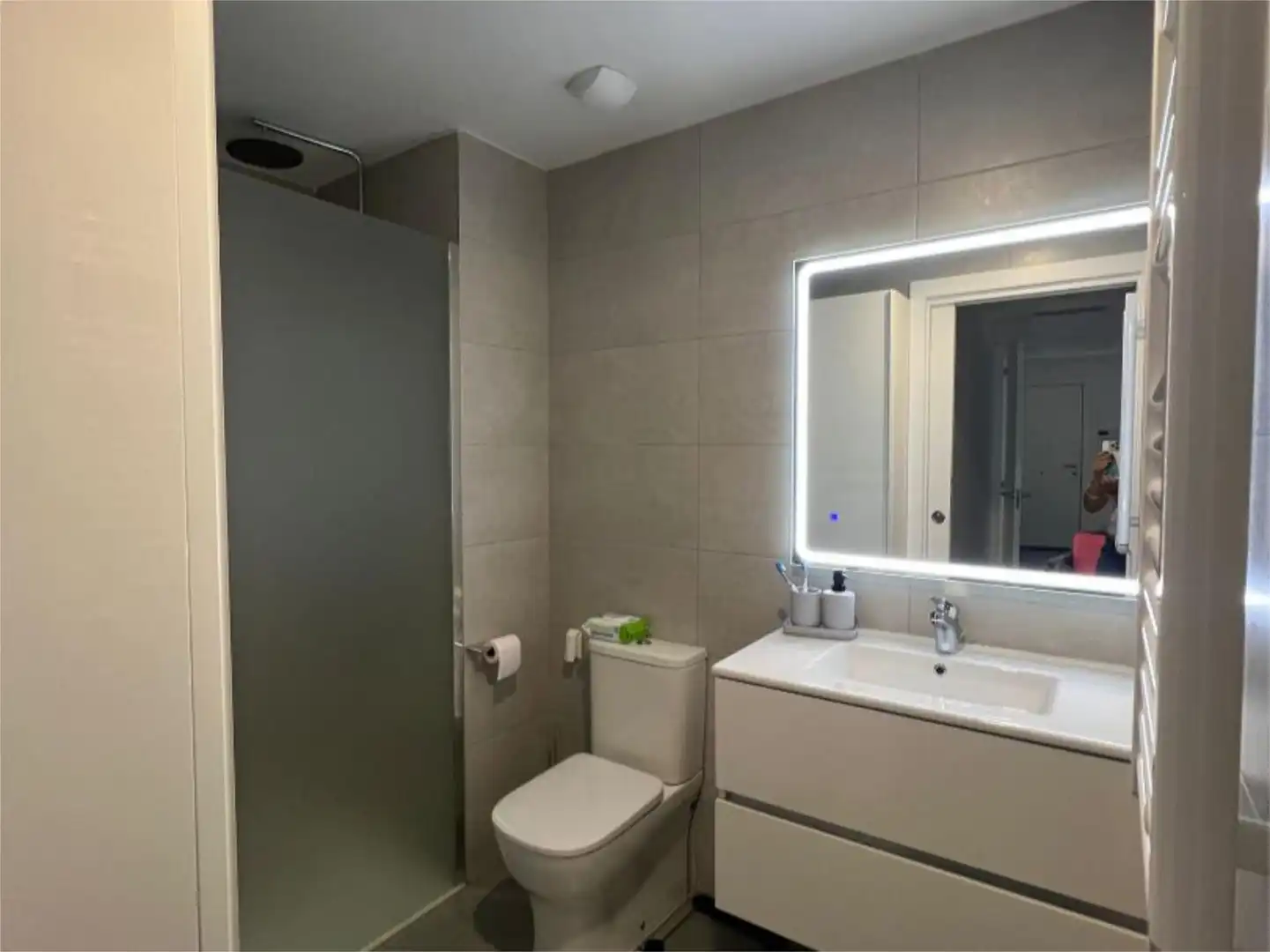 Bathroom of Flat for sale in Calafell  with Air Conditioner, Heating and Parquet flooring