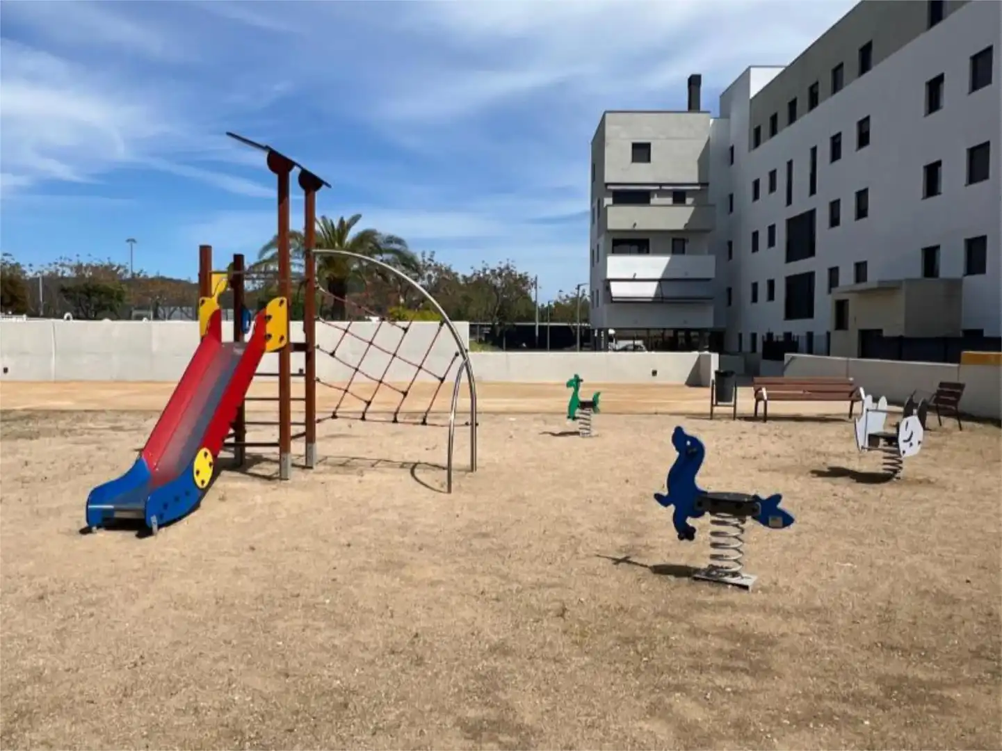 Parking of Flat for sale in Calafell  with Air Conditioner, Heating and Parquet flooring