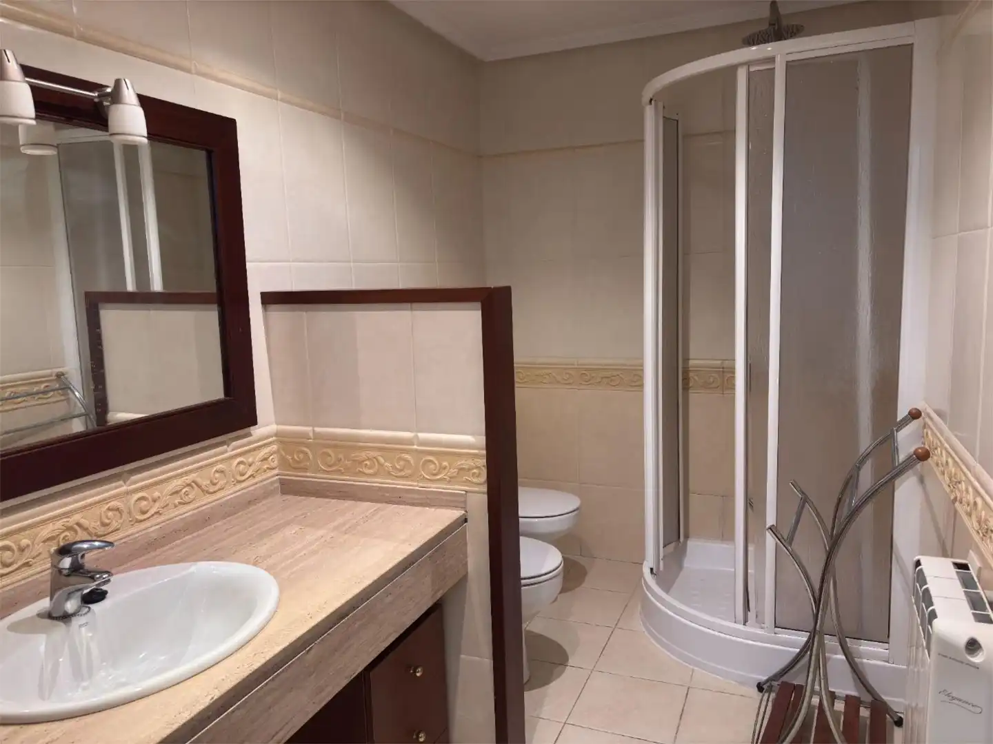 Badezimmer von Wohnung zum Verkauf in Montehermoso mit Klimaanlage, Heizung und Abstellraum