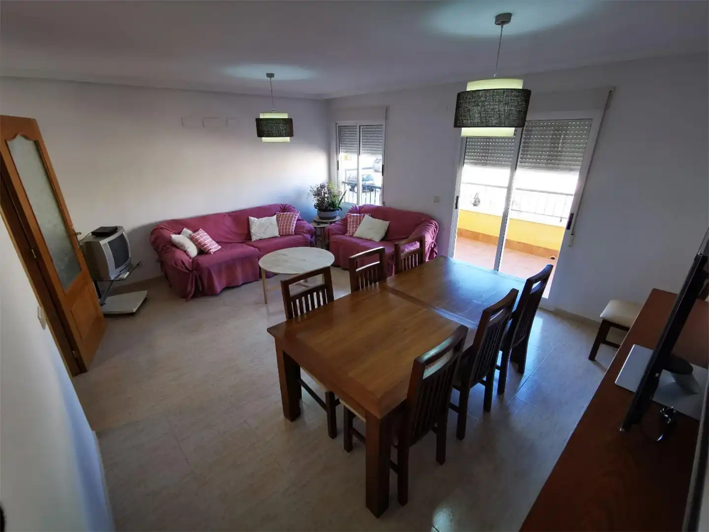 Flat for sale in Calle San Antonio, 41, Catral Living room of Flat for sale in Catral with Air Conditioner, Terrace and Balcony