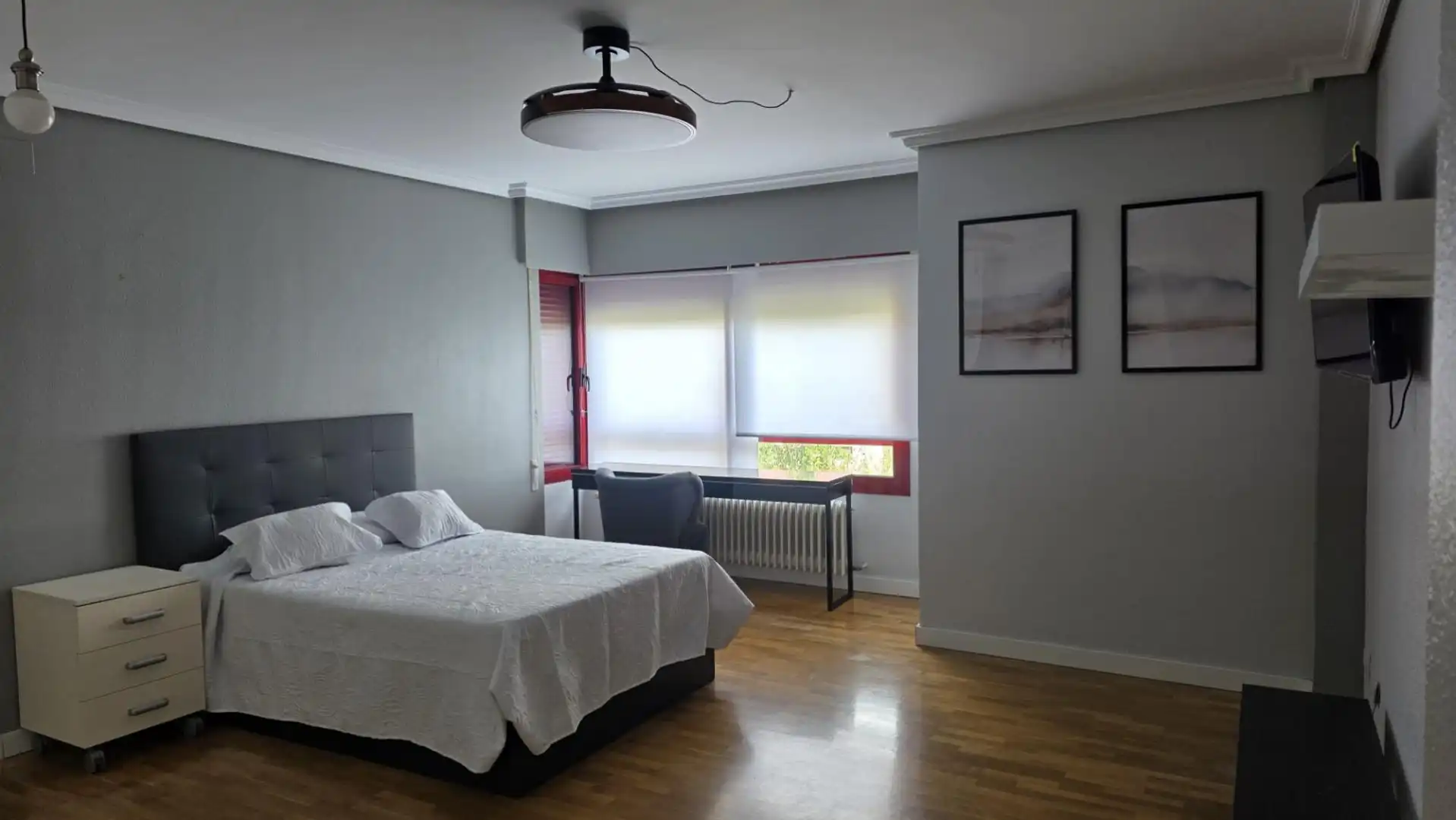 Schlafzimmer von Wohnung zur untervermieten in Valladolid Capital mit Heizung, Parkett und Möbliert