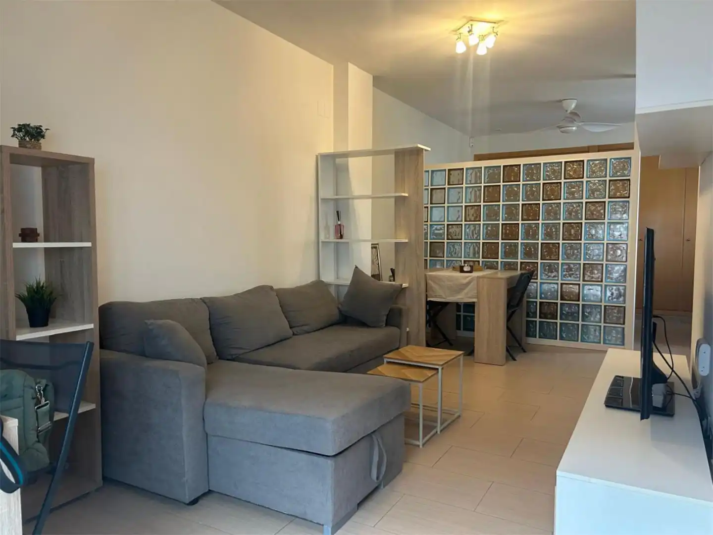 Flat for rent in Carrer Virgen del Losar, 22, Playa Puerto de Sagunto Living room of Flat for rent in Sagunto / Sagunt with Air Conditioner, Terrace and Furnished