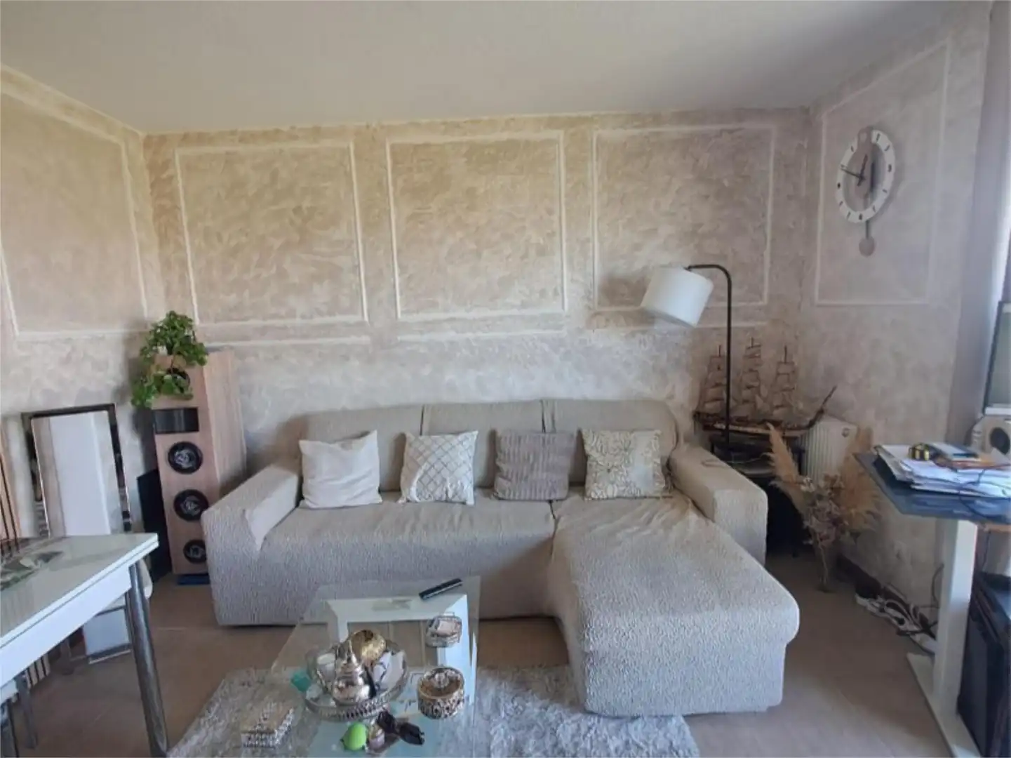 Flat for sale in Avenida Carmen Laforet, 7, Soto del Henares Living room of Flat for sale in Torrejón de Ardoz with Air Conditioner and Terrace