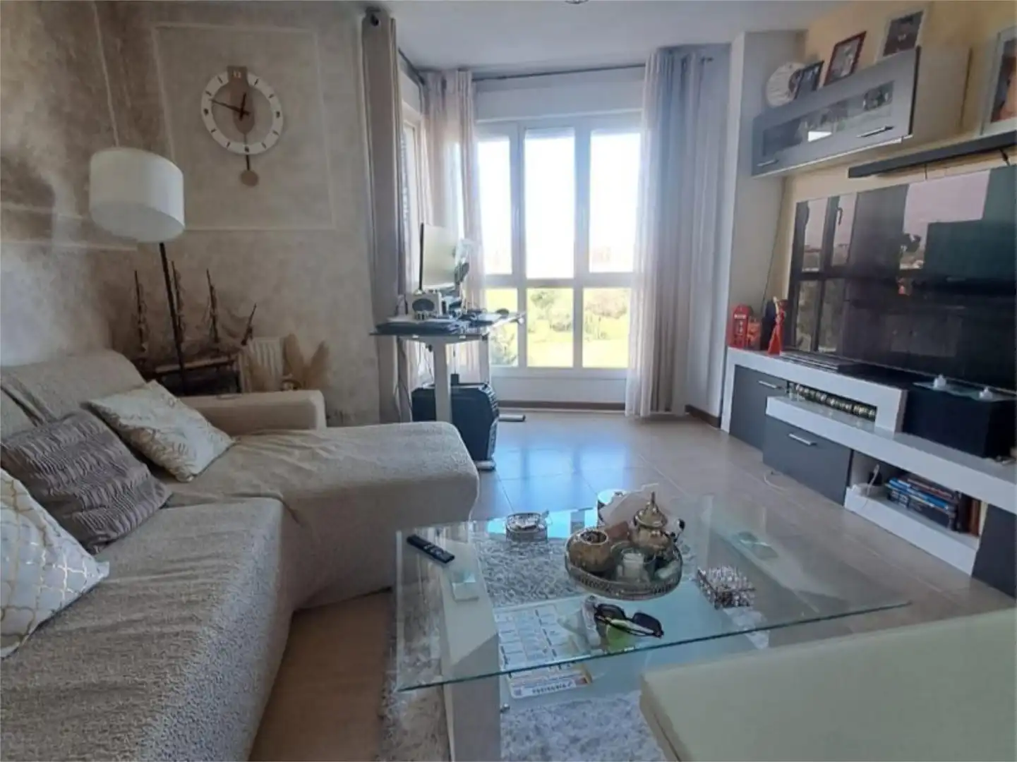 Flat for sale in Avenida Carmen Laforet, 7, Soto del Henares Living room of Flat for sale in Torrejón de Ardoz with Air Conditioner and Terrace