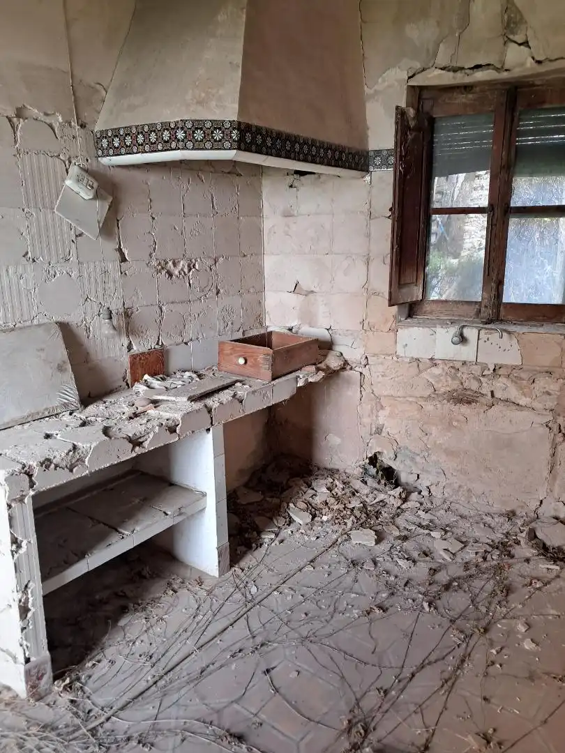 Finca rústica en venta en Carrer de Baix, 12, Llutxent Cocina de Finca rústica en venta en Llutxent con Jardín privado, Terraza y Trastero