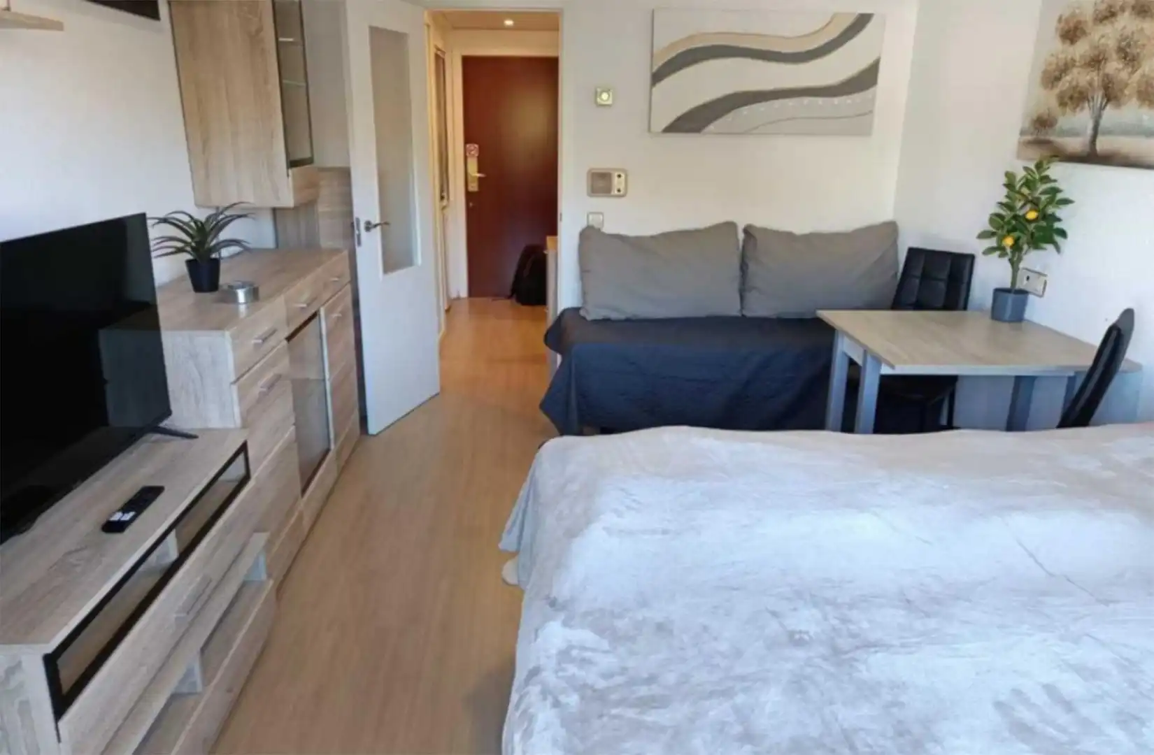 Flat for sale in Urbanización Caleta, 29a, La Caleta - La Calalga - Les Bassetes Bedroom of Flat for sale in Calpe / Calp with Air Conditioner, Terrace and Balcony