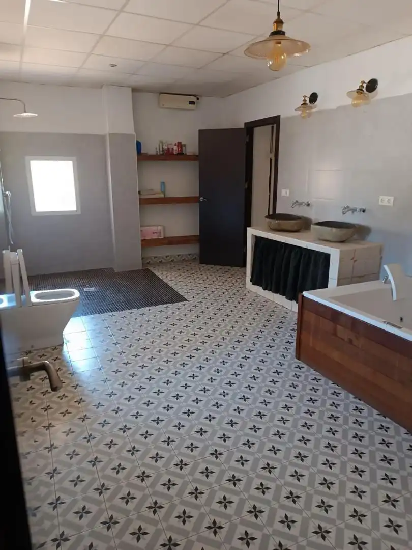 Badezimmer von Country house zum Verkauf in Monóvar  / Monòver mit Klimaanlage, Terrasse und Schwimmbad