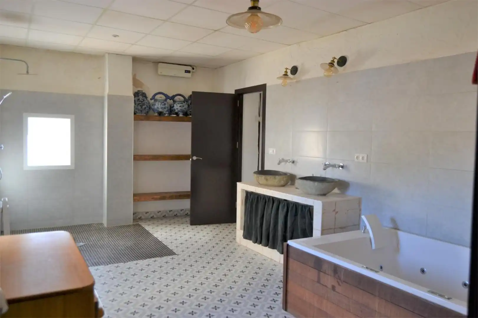 Badezimmer von Country house zum Verkauf in Monóvar  / Monòver mit Klimaanlage, Terrasse und Schwimmbad