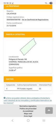 Terreno en Venta en Diseminado, 30 en Paracuellos de Jiloca
