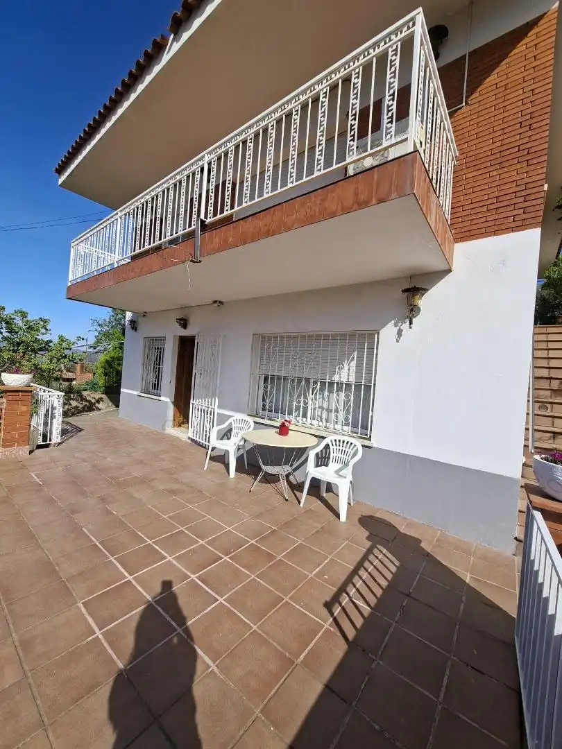 Houses for sale in Carrer Llobregat, 98, Santa Coloma de Cervelló Exterior view of Houses for sale in Santa Coloma de Cervelló with Air Conditioner, Terrace and Swimming Pool