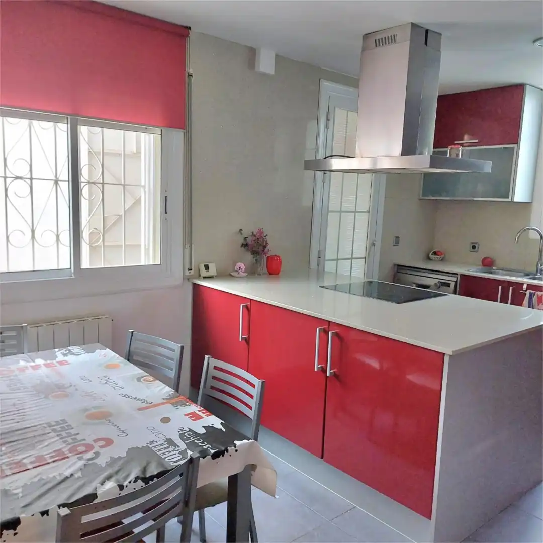 Houses for sale in Carrer Llobregat, 98, Santa Coloma de Cervelló Kitchen of Houses for sale in Santa Coloma de Cervelló with Air Conditioner, Terrace and Swimming Pool